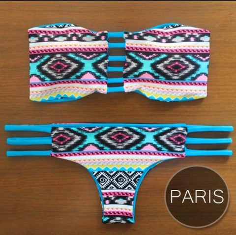 PARIS Bandeau Brazilian Bikini