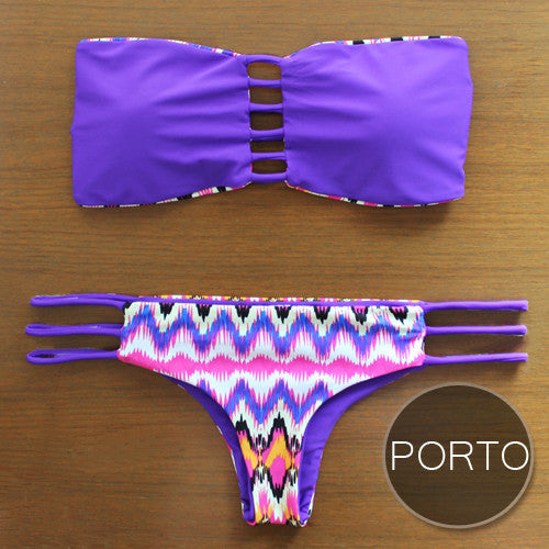 PORTO Bandeau Brazilian Bikini