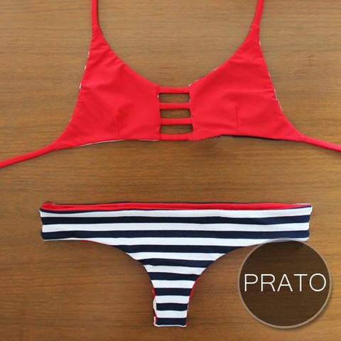 PRATO Halter-Top Brazilian Bikini