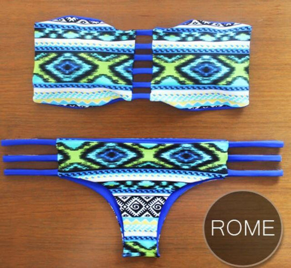ROME Bandeau Brazilian Bikini