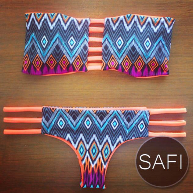 SAFI Bandeau Brazilian Bikini