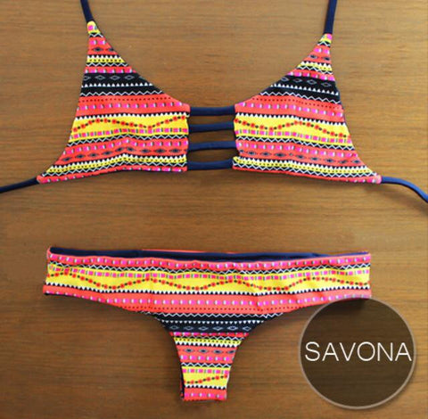 SAVONA Halter-Top Brazilian Bikini