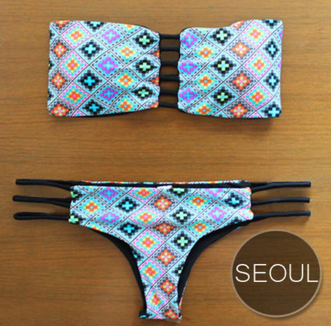 SEOUL Bandeau Brazilian Bikini
