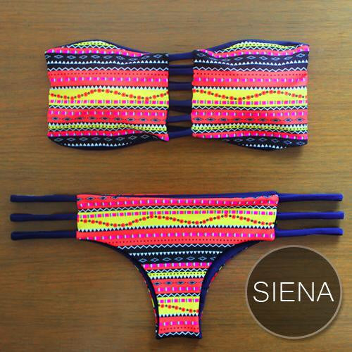 SIENA Bandeau Brazilian Bikini