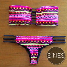 SINES Bandeau Brazilian Bikini