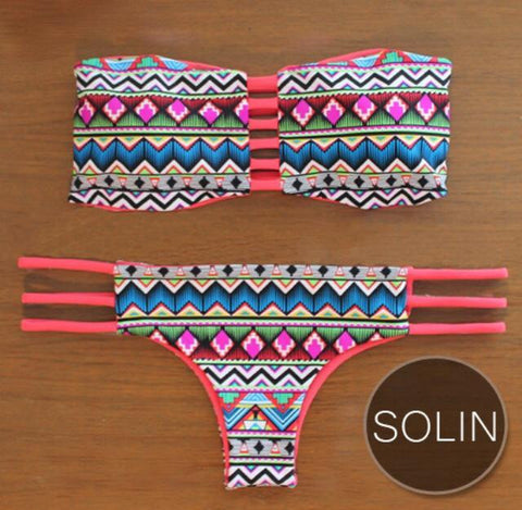 SOLIN Bandeau Brazilian Bikini