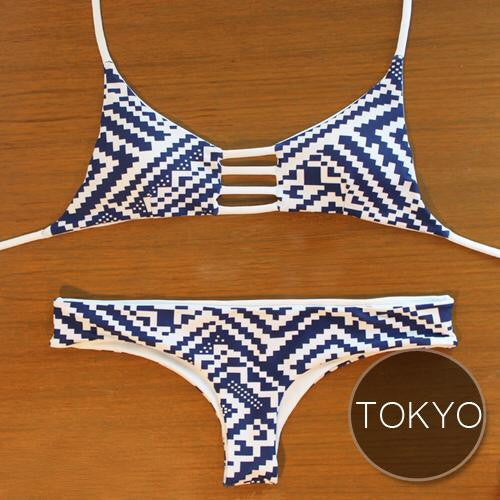 TOKYO Halter-Top Brazilian Bikini