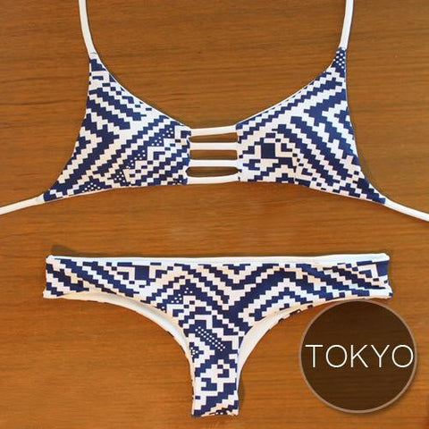 TOKYO Halter-Top Brazilian Bikini