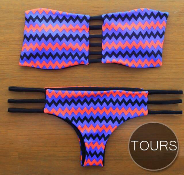 TOURS Bandeau Brazilian Bikini