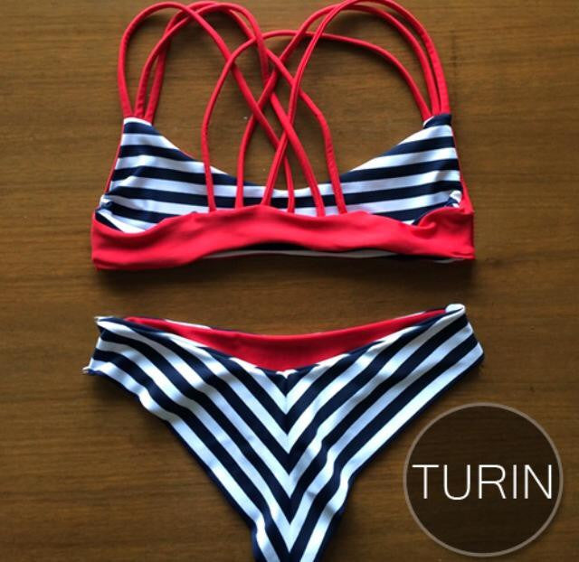 TURIN Crop Top Brazilian Bikini