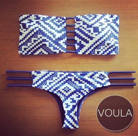 VOULA Bandeau Brazilian Bikini